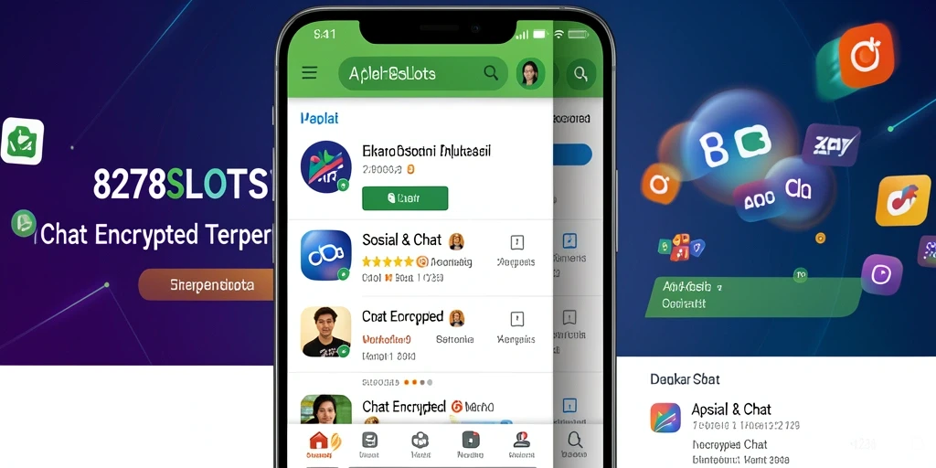 Tampilan antarmuka pengguna aplikasi 8278SLOTS yang modern dan aman.