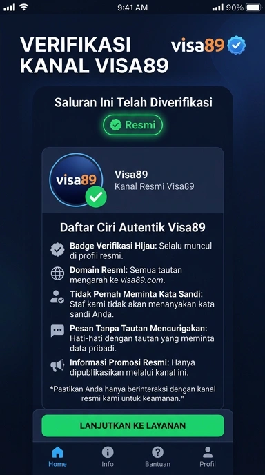 Halaman Resmi Download APK visa89 untuk Android